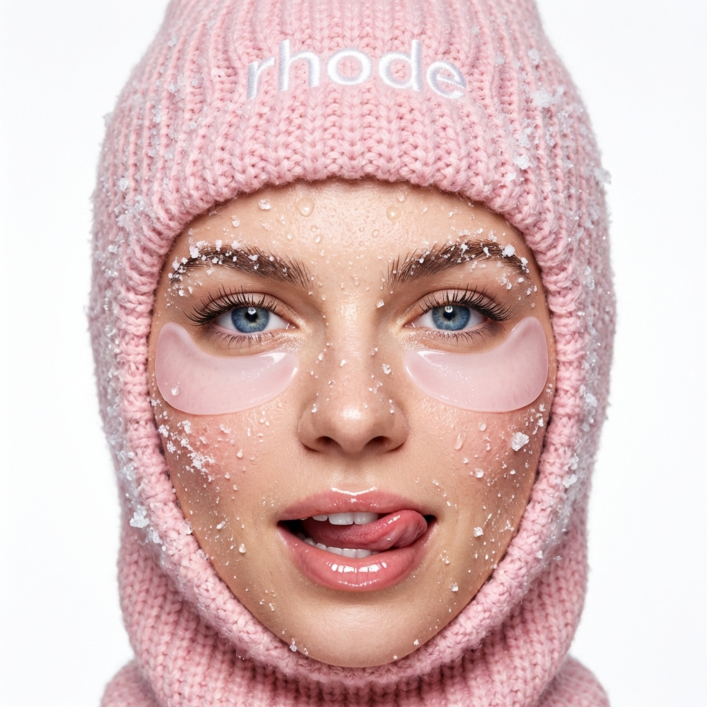 Зимний pink phode образ