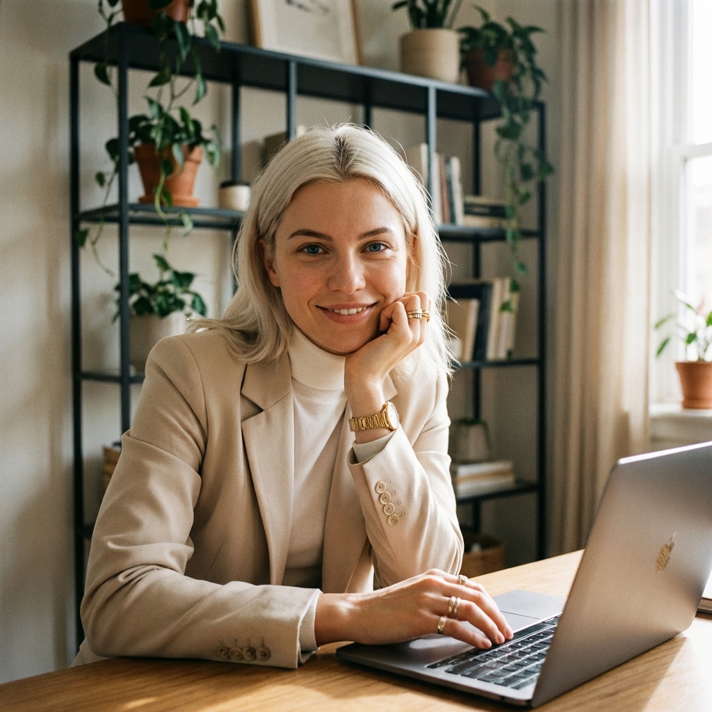 Женщина в офисе