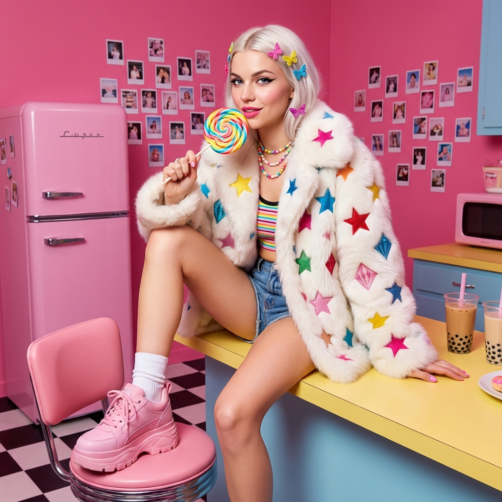 Стиль Y2K Кухня