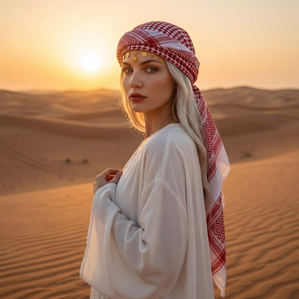 Восточная сказка в пустыне