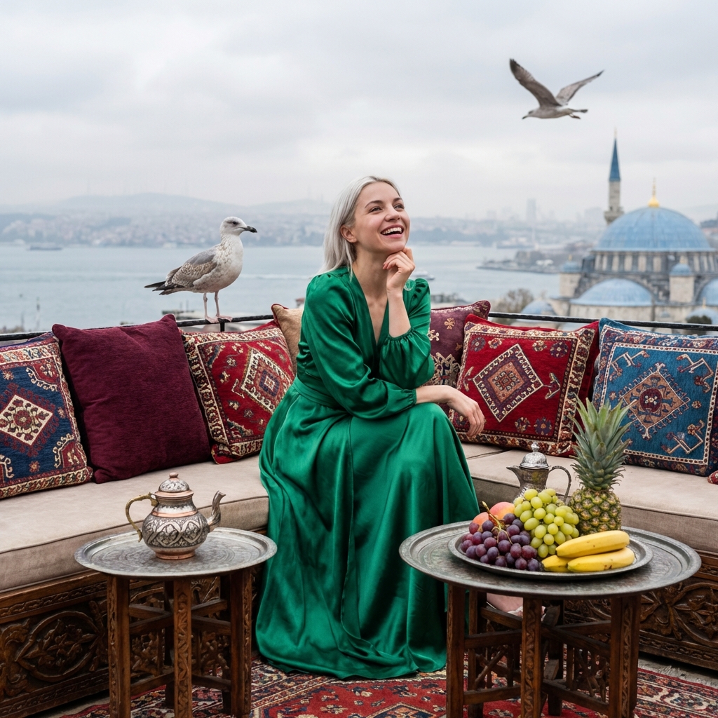 Восточная сказка на террасе