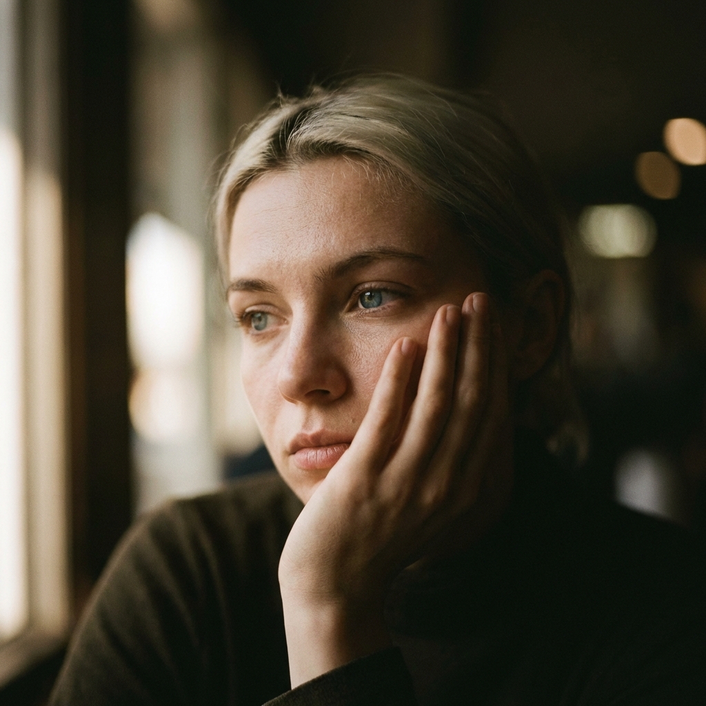 Портрет с теплым светом