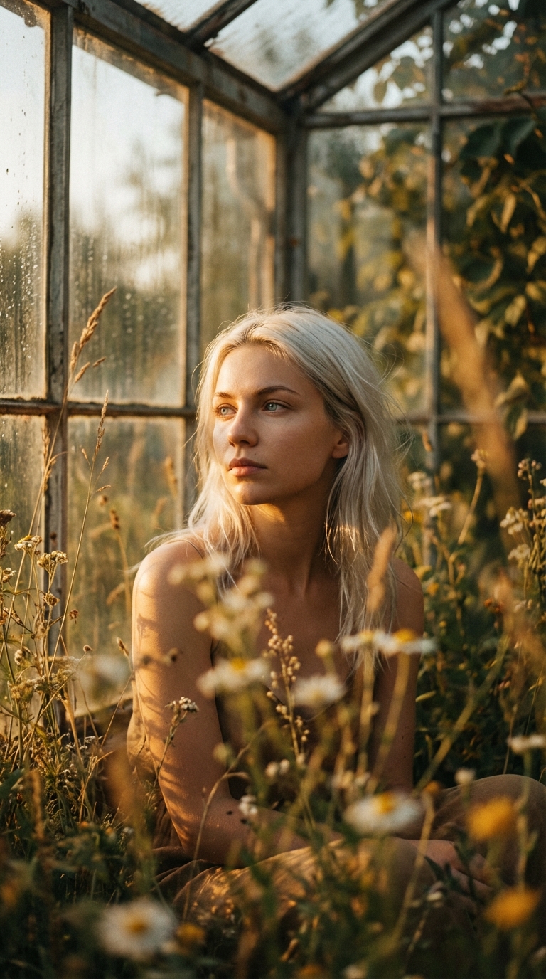 Работа в стиле Теплица тишины