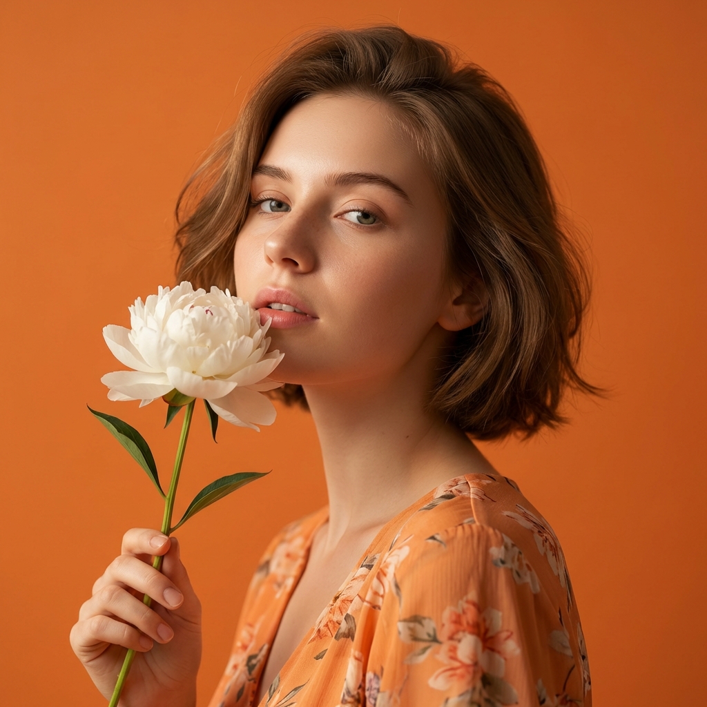 Работа в стиле Оранжевое настроение